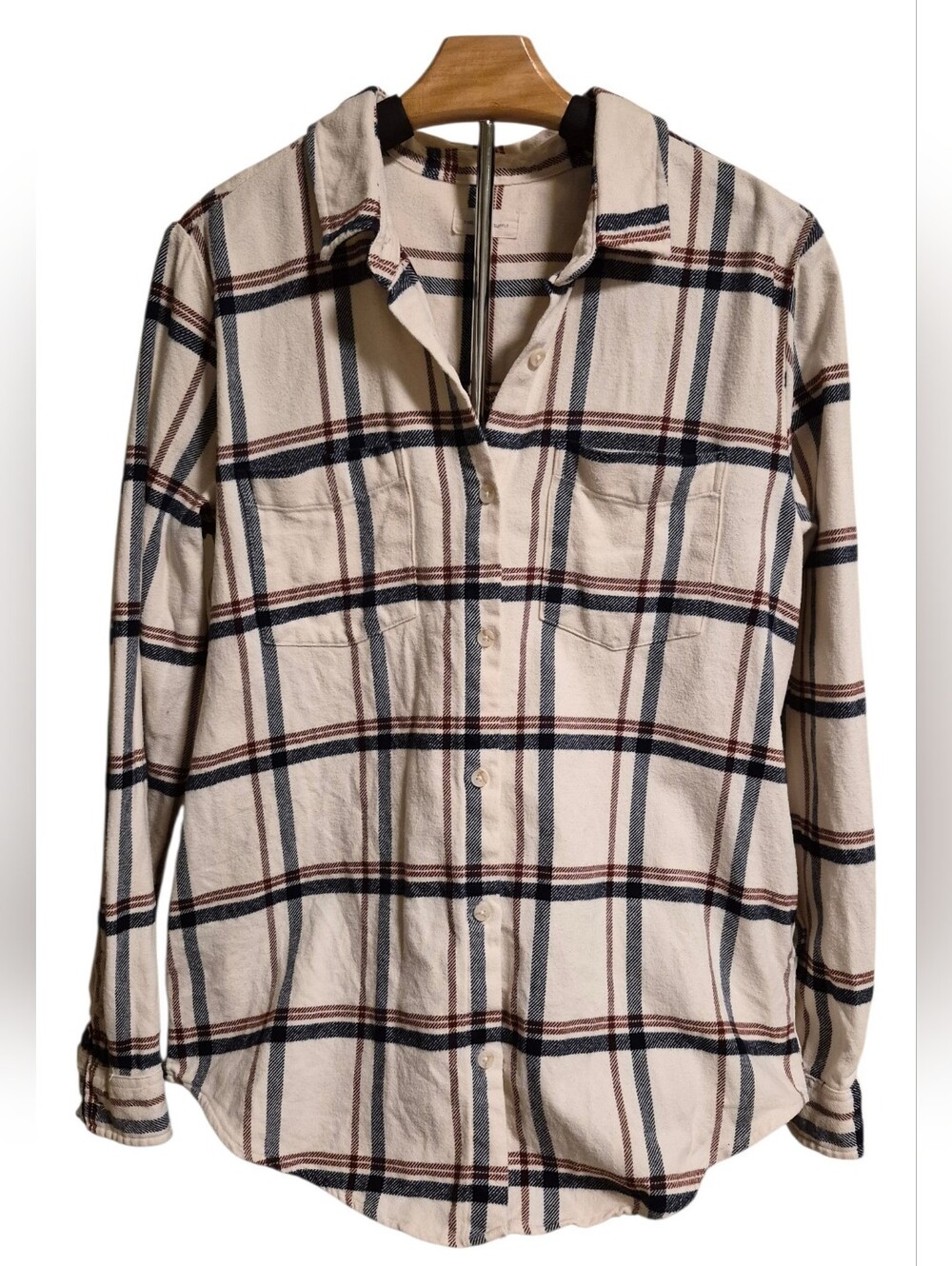 Thread & Supply Flannel Shirt w/POCKETS - Size Medium
